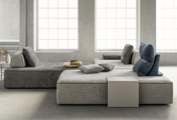 Progetta il tuo divano ideale in showroom